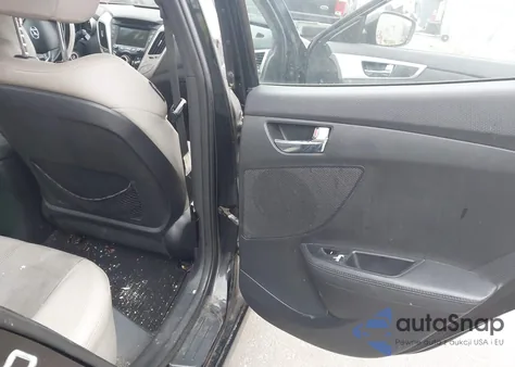 2014 Hyundai Veloster Base W/Gray from USA, damaged, VIN KMHTC6AD1EU183350